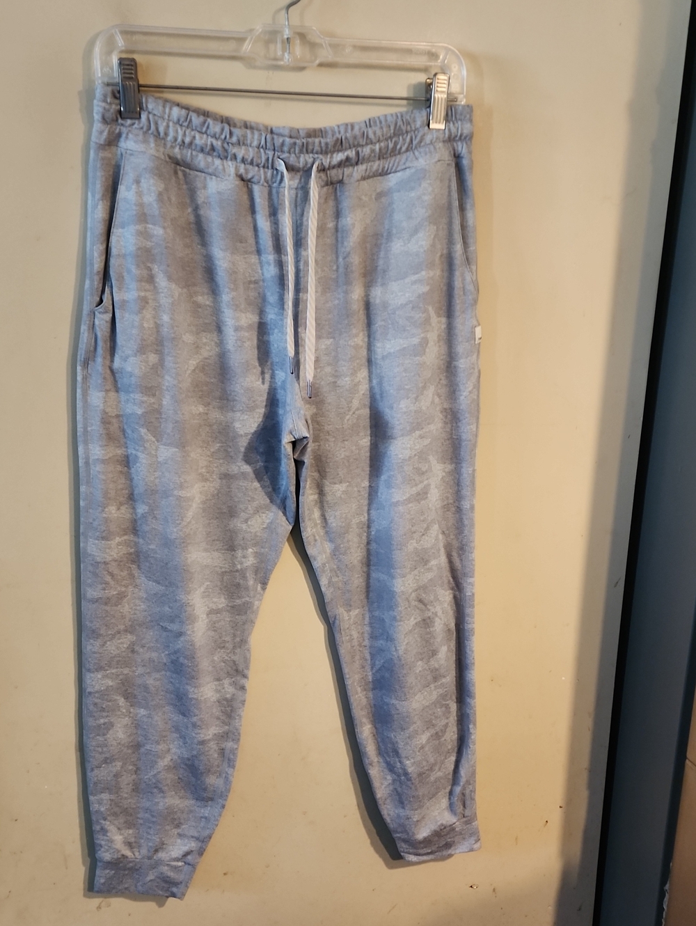 Vuori Light Gray Camouflage Jogger Pants